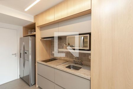 Cozinha de kitnet/studio para alugar com 1 quarto, 33m² em Vila Cordeiro, São Paulo