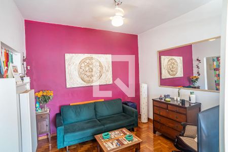 Sala de apartamento à venda com 1 quarto, 55m² em Centro, Rio de Janeiro