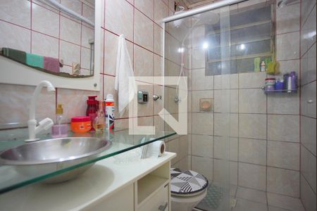 Banheiro Corredor de apartamento à venda com 1 quarto, 44m² em Agronomia, Porto Alegre