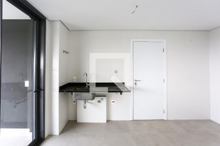 Sala/Cozinha de apartamento à venda com 2 quartos, 142m² em Jardim Morumbi, São Paulo