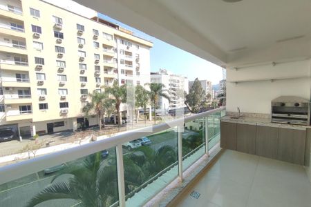 Varanda da Sala de apartamento para alugar com 3 quartos, 68m² em Pechincha, Rio de Janeiro