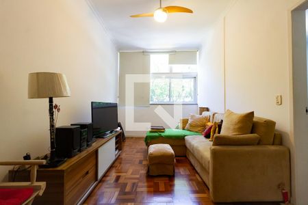 Sala de apartamento à venda com 1 quarto, 59m² em Leblon, Rio de Janeiro