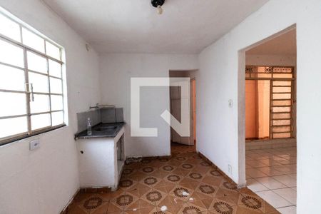 Cozinha de casa para alugar com 1 quarto, 42m² em Vila Aurora (zona Norte), São Paulo