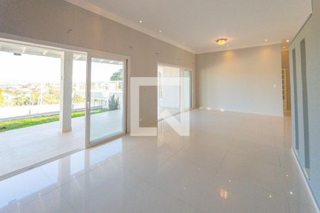 Sala de casa de condomínio para alugar com 4 quartos, 296m² em Marambaia, Vinhedo