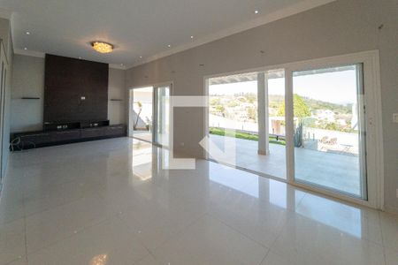 Sala de casa de condomínio para alugar com 4 quartos, 296m² em Marambaia, Vinhedo