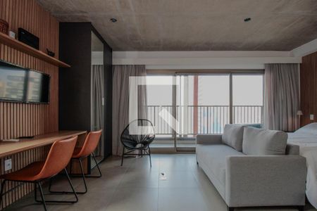 Sala / Quarto de kitnet/studio à venda com 1 quarto, 46m² em Cerqueira César, São Paulo