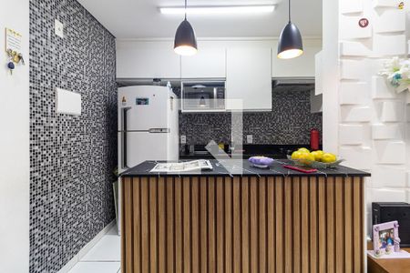 Cozinha de apartamento à venda com 2 quartos, 43m² em Jardim Santa Emilia, São Paulo