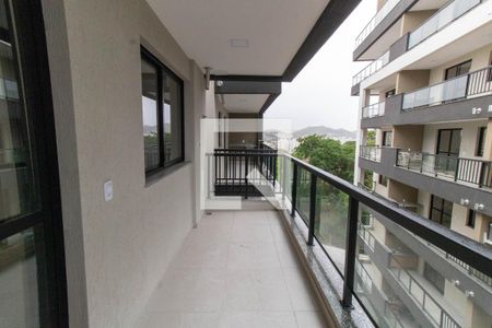 Varanda do Quarto  de kitnet/studio para alugar com 1 quarto, 39m² em Ingá, Niterói