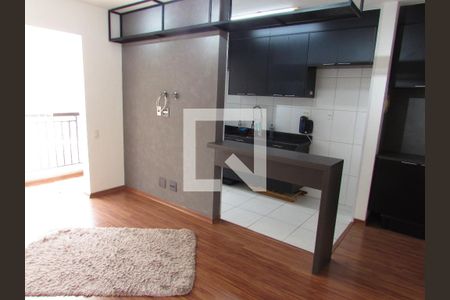 Sala/Cozinha de apartamento à venda com 2 quartos, 50m² em Vila Andrade, São Paulo