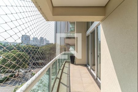 Varanda de apartamento para alugar com 3 quartos, 143m² em Cidade Monções, São Paulo