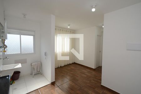 Sala/Cozinha de apartamento para alugar com 2 quartos, 36m² em Pedreira, São Paulo