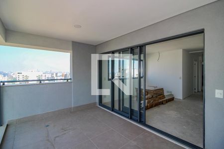 Varanda da Sala de apartamento à venda com 2 quartos, 64m² em Jardim Paulista, São Paulo