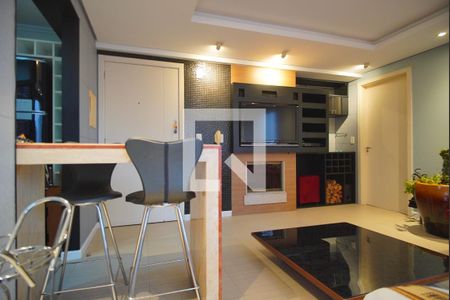 Sala de apartamento para alugar com 1 quarto, 52m² em Petrópolis, Porto Alegre