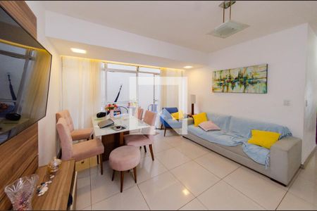 Sala de apartamento à venda com 3 quartos, 120m² em Alto Caiçaras, Belo Horizonte