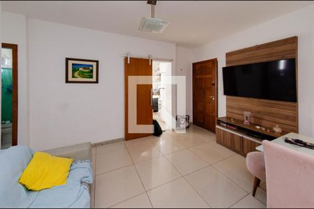 Sala de apartamento à venda com 3 quartos, 120m² em Alto Caiçaras, Belo Horizonte