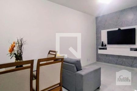 Sala  de apartamento à venda com 3 quartos, 50m² em Salgado Filho, Belo Horizonte