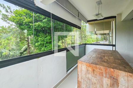 varanda de apartamento para alugar com 3 quartos, 144m² em Balneario Cidade Atlantica, Guarujá