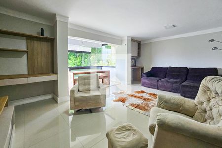 sala de apartamento para alugar com 3 quartos, 144m² em Balneario Cidade Atlantica, Guarujá