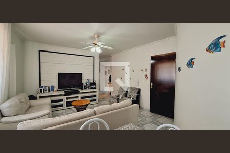 Sala de apartamento para alugar com 4 quartos, 121m² em Boqueirão, Praia Grande