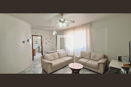 Sala de apartamento para alugar com 4 quartos, 121m² em Boqueirão, Praia Grande