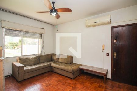 Sala de apartamento à venda com 3 quartos, 100m² em Cristal, Porto Alegre