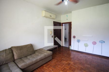 Sala de apartamento à venda com 3 quartos, 100m² em Cristal, Porto Alegre