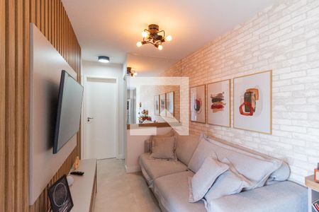 Sala de apartamento à venda com 2 quartos, 56m² em Vila Osasco, Osasco