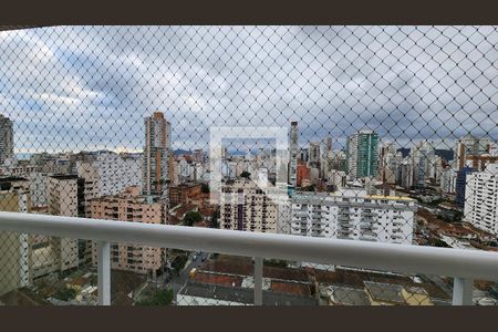 Vista da Varanda de apartamento para alugar com 3 quartos, 100m² em Boqueirão, Santos