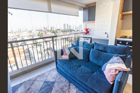 Varanda de apartamento à venda com 2 quartos, 45m² em Vila Invernada, São Paulo