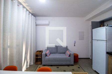 Sala de apartamento para alugar com 1 quarto, 33m² em Jardim Faculdade, Sorocaba