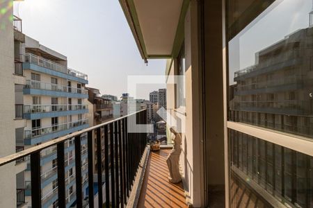 Sala Varanda de apartamento à venda com 2 quartos, 75m² em Tijuca, Rio de Janeiro