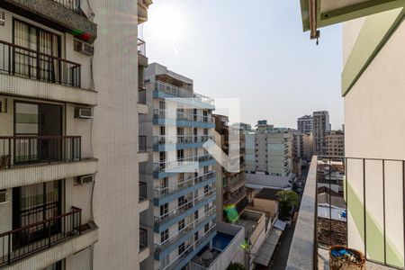 Sala Varanda Vista de apartamento à venda com 2 quartos, 75m² em Tijuca, Rio de Janeiro