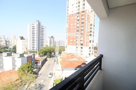 Sala / Cozinha / Área de Serviço - Varanda de apartamento à venda com 2 quartos, 42m² em Vila Paulicéia, São Paulo