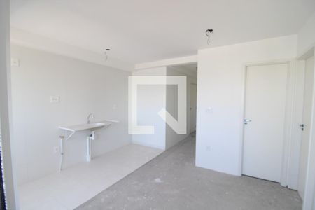 Sala / Cozinha / Área de Serviço de apartamento à venda com 2 quartos, 42m² em Vila Paulicéia, São Paulo