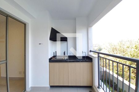 Varanda da Sala  de apartamento para alugar com 2 quartos, 73m² em Jardim Itamarati, Campinas