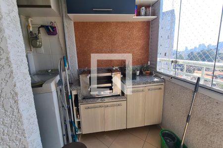 Varanda da Sala de apartamento à venda com 3 quartos, 65m² em Vila Prudente, São Paulo