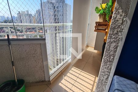 Varanda da Sala de apartamento à venda com 3 quartos, 65m² em Vila Prudente, São Paulo