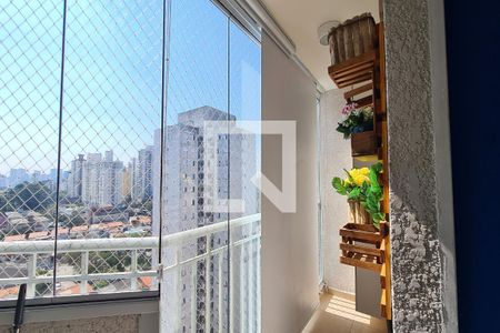 Varanda da Sala de apartamento à venda com 3 quartos, 65m² em Vila Prudente, São Paulo