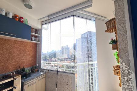 Varanda da Sala de apartamento à venda com 3 quartos, 65m² em Vila Prudente, São Paulo