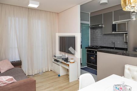 Sala de apartamento para alugar com 2 quartos, 54m² em Centro, Diadema