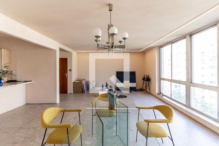 Sala de apartamento à venda com 3 quartos, 144m² em Santa Cecília, São Paulo