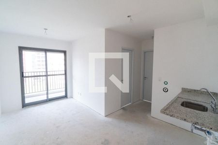 Sala/Cozinha de apartamento à venda com 2 quartos, 48m² em Vila Guarani (z Sul), São Paulo