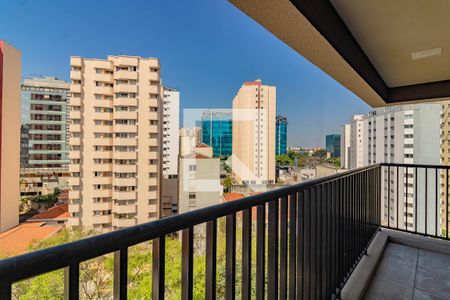 Varanda da Sala de apartamento para alugar com 2 quartos, 48m² em Vila Guarani (z Sul), São Paulo