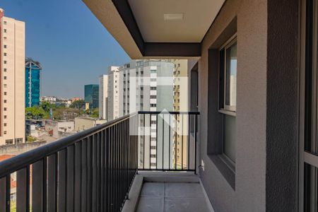 Varanda da Sala de apartamento para alugar com 2 quartos, 48m² em Vila Guarani (z Sul), São Paulo