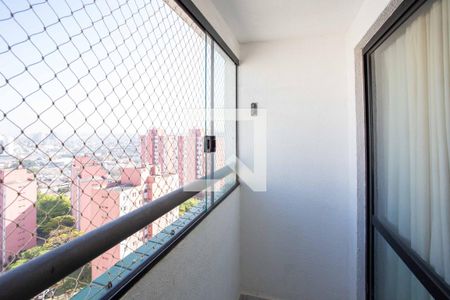 Varanda da Sala de apartamento à venda com 2 quartos, 58m² em Jardim Melo, Diadema