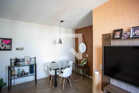 Sala de apartamento à venda com 2 quartos, 58m² em Jardim Melo, Diadema