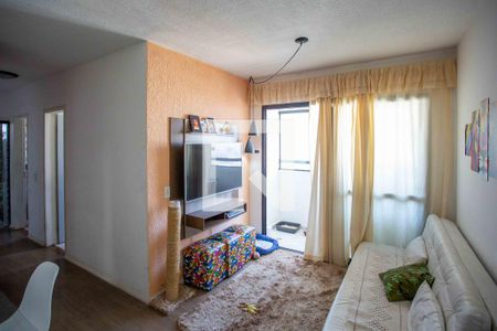 Sala de apartamento à venda com 2 quartos, 58m² em Jardim Melo, Diadema