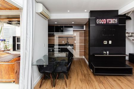 Sala de apartamento à venda com 1 quarto, 90m² em Planalto Paulista, São Paulo