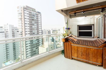 Varanda Sala de apartamento à venda com 1 quarto, 90m² em Planalto Paulista, São Paulo