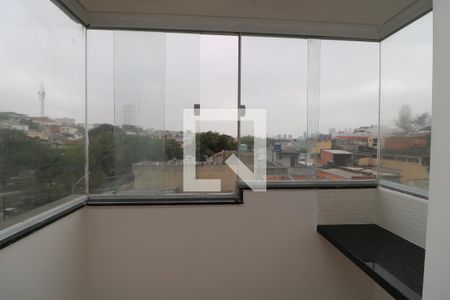 Varanda da Sala de apartamento para alugar com 2 quartos, 43m² em Vila Formosa, São Paulo